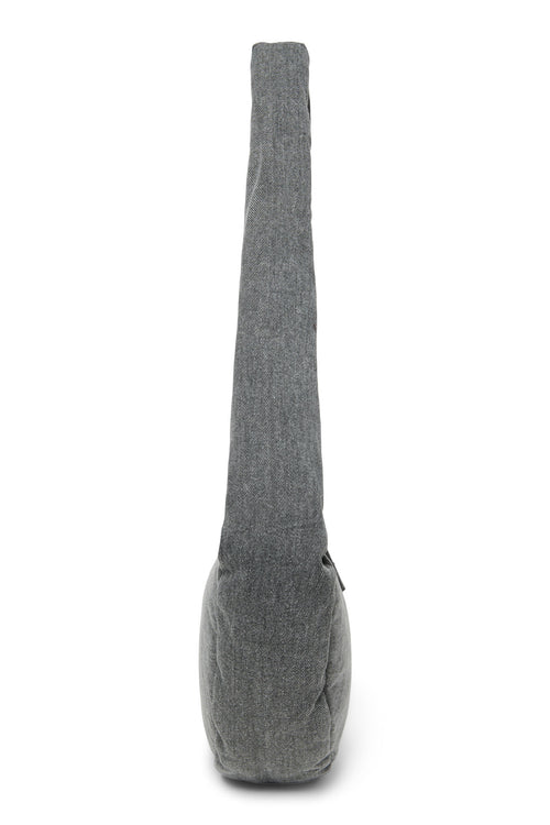 Denim Mini Cross Body Bag | Grey