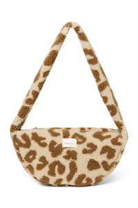 Leopard Teddy Mini Cross Body Bag 