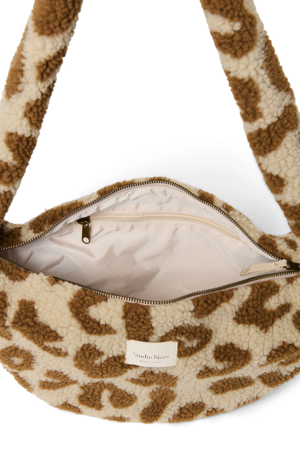 Teddy Mini Cross Body Bag | Leopard