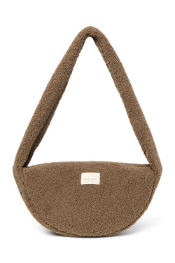 Teddy Mini Cross Body Bag | Brown