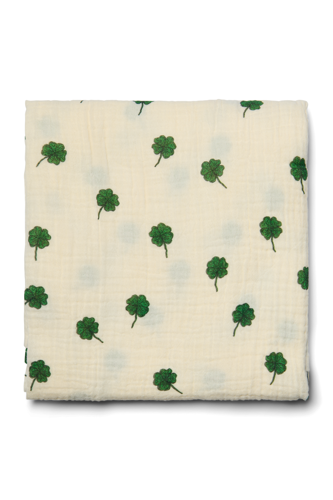 Swaddle Print Large | White Clover