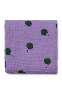 Swaddle Print Medium | Purple Clover