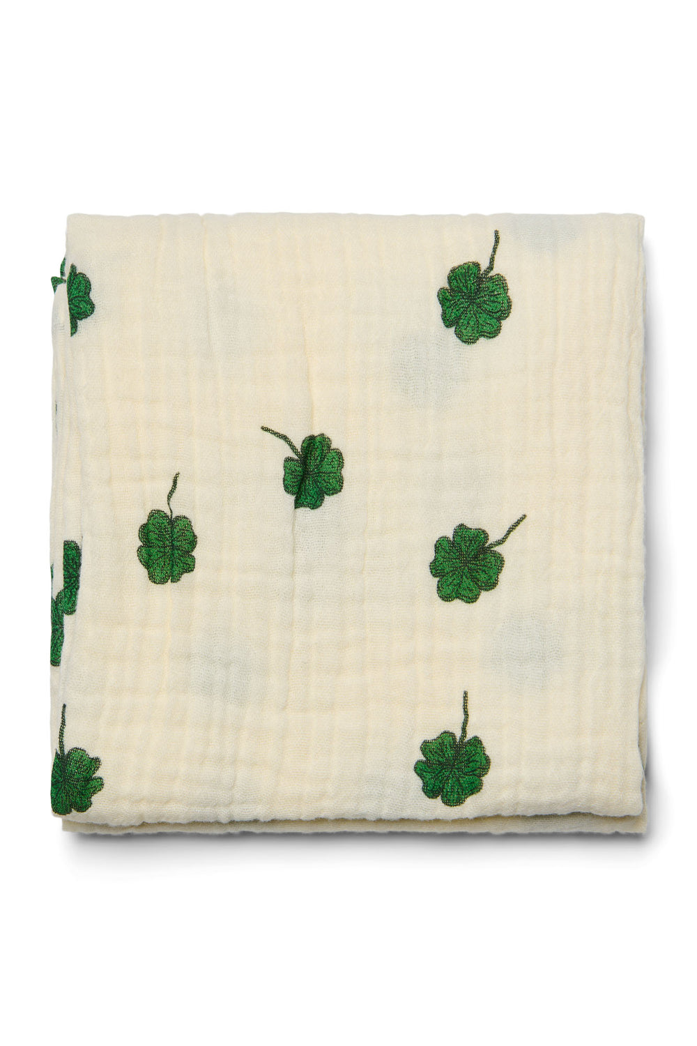 Swaddle Print Medium | White Clover