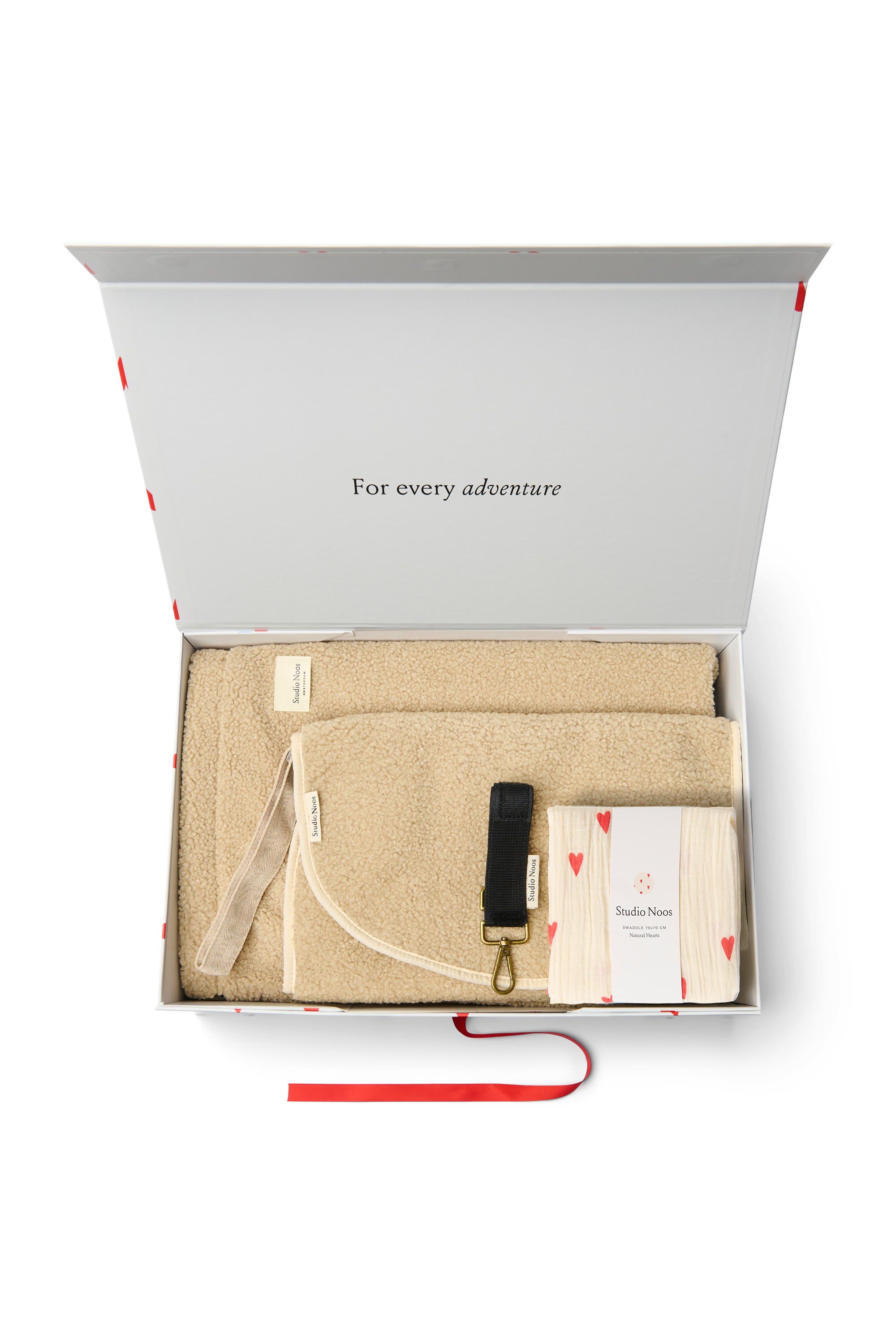 Teddy Ecru Geschenkset Für Eltern Unterwegs