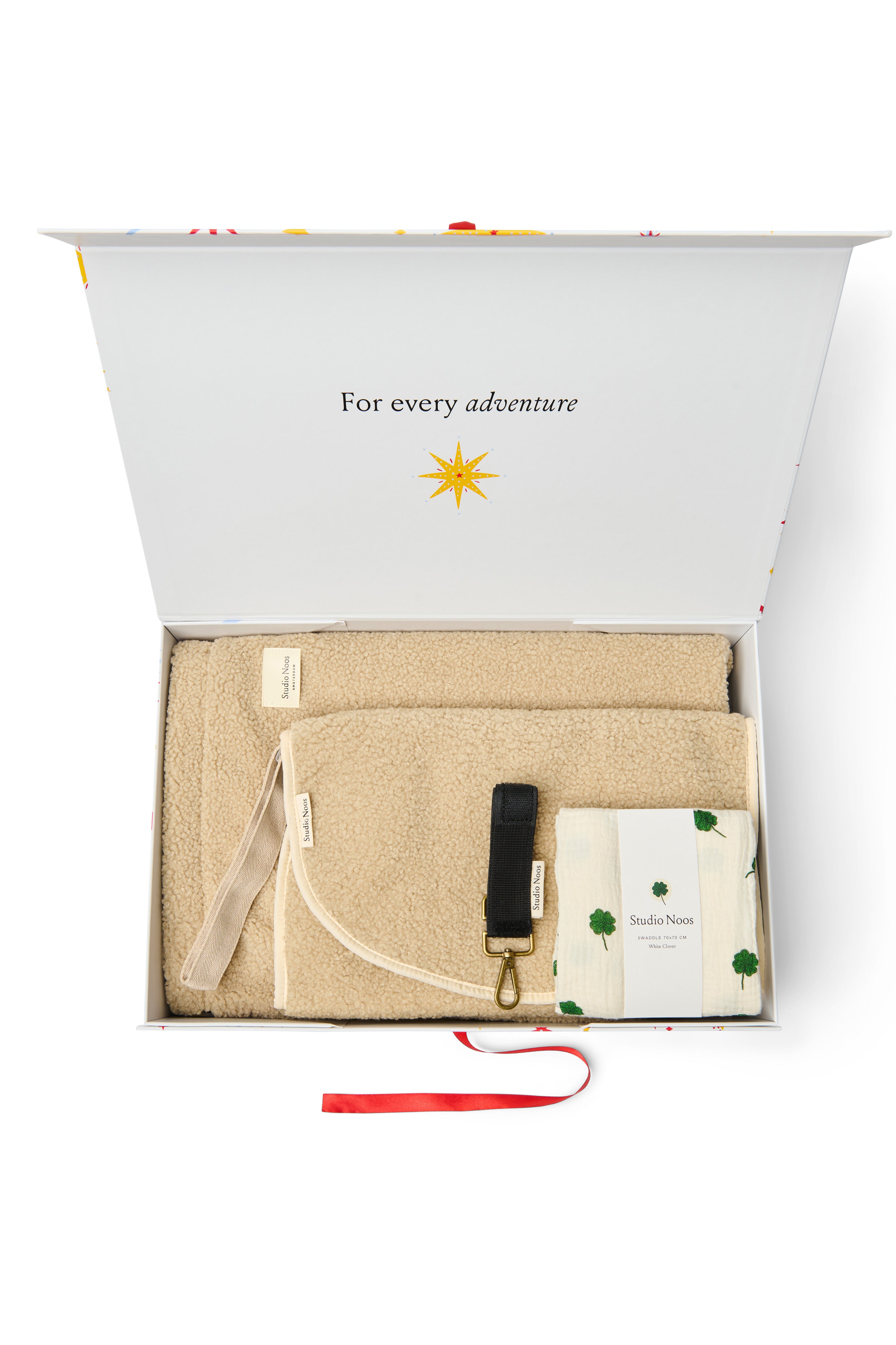 Parent On The Go Gift Set | Teddy Ecru