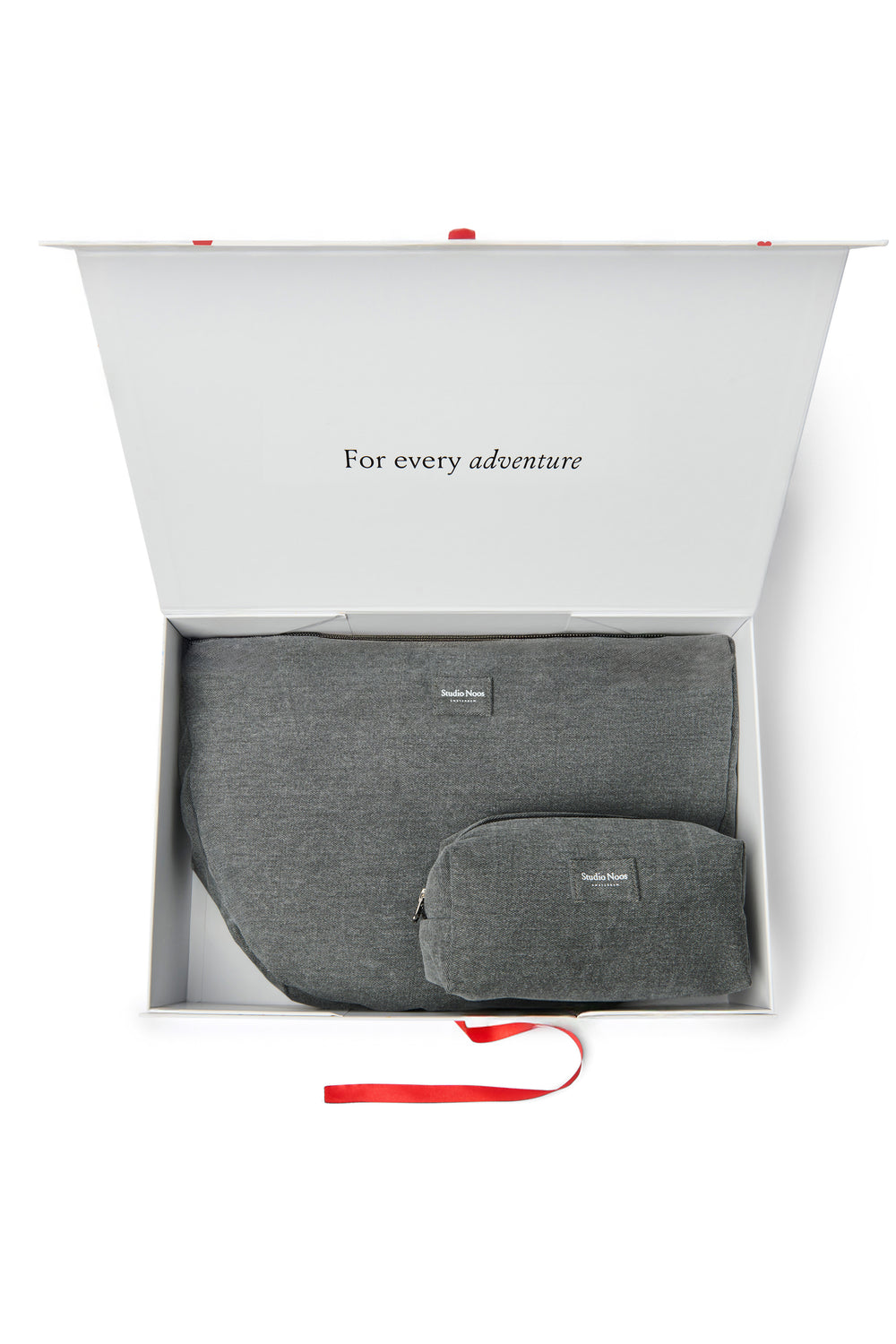 Grijze Denim Essentials Gift Set