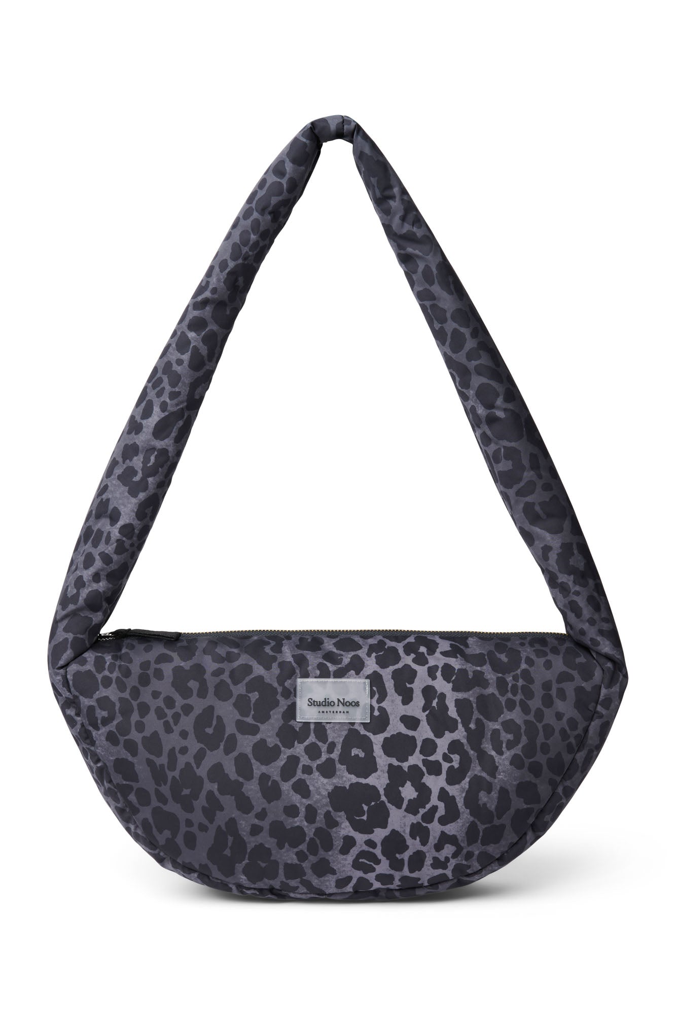 Mini à sac bandoulière matelassé Leopard