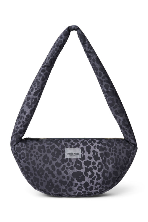Puffy Mini Cross Body Bag | Leopard