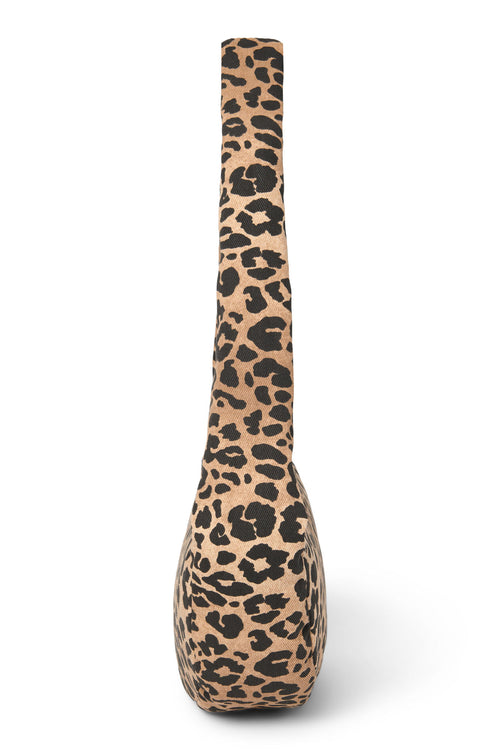 Mini Sac à bandoulière | Brown Leopard Cotton