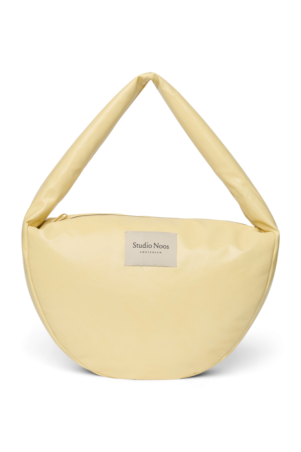 Vegan Leather Cross Body Bag | Butter Yellow