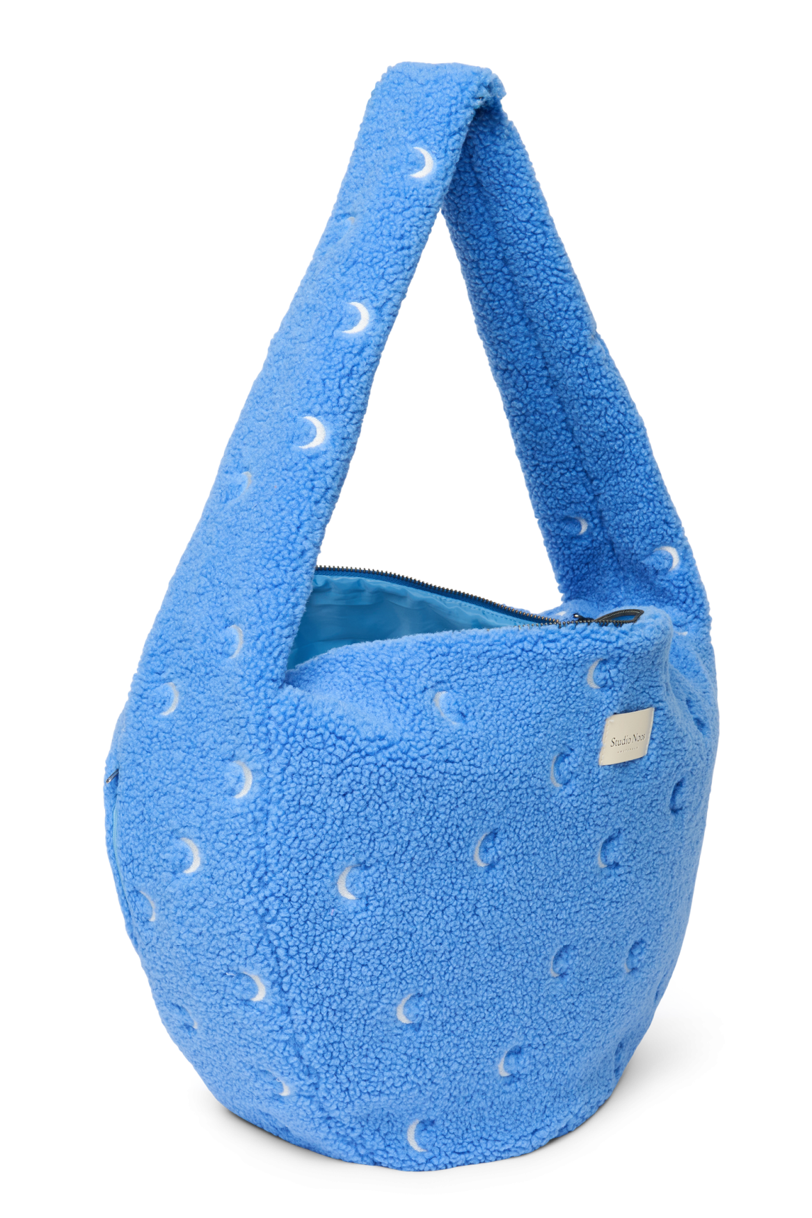 Teddy Cross Body Bag | Light Blue Moon