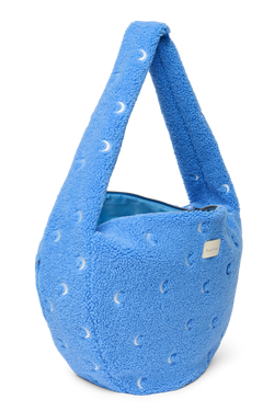 Teddy Cross Body Bag | Light Blue Moon