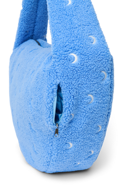Teddy Cross Body Bag | Light Blue Moon