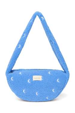 Teddy Mini Cross Body Bag | Light Blue Moon
