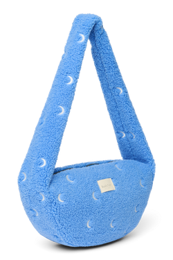 Teddy Mini Cross Body Bag | Light Blue Moon