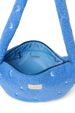 Teddy Mini Cross Body Bag | Light Blue Moon