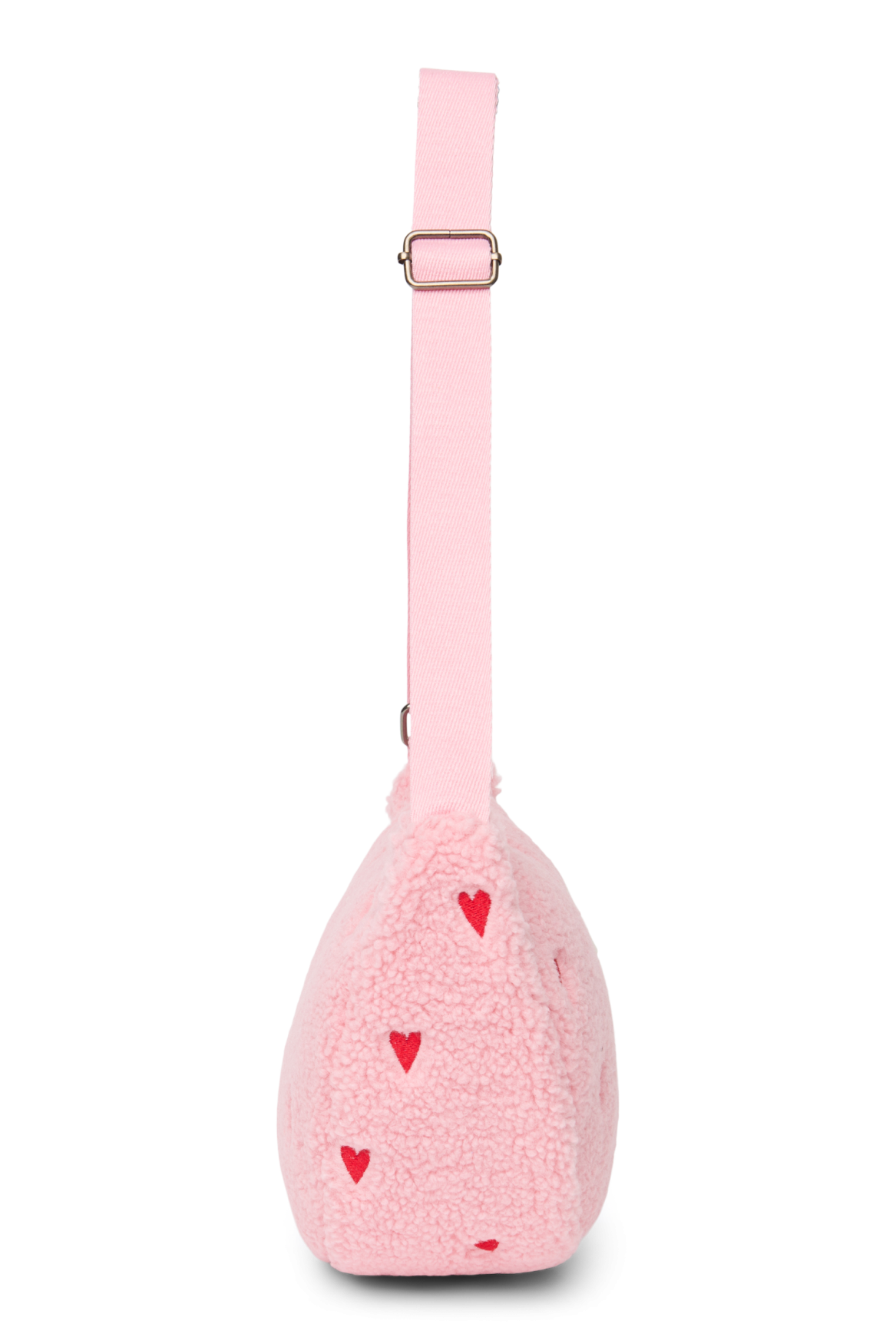 Teddy Adult Fanny Pack | Light Pink Hearts