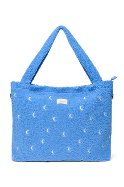 Teddy Diaper Bag | Light Blue Moon
