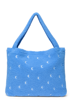 Teddy Mom Bag | Light Blue Moon
