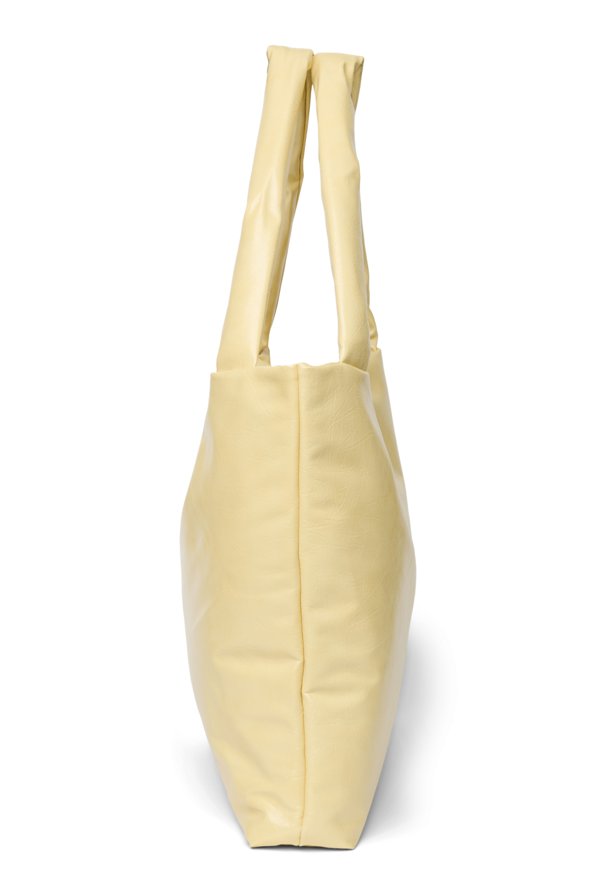 Mom Bag Vegan Leather | Jaune
