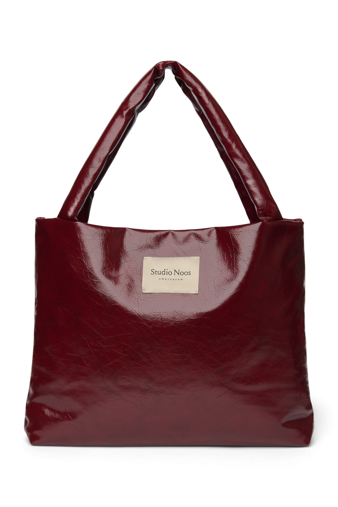 Mom Bag Vegan Leather | Bordeaux