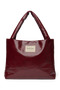 Vegan Leather Mom Bag | Burgundy
