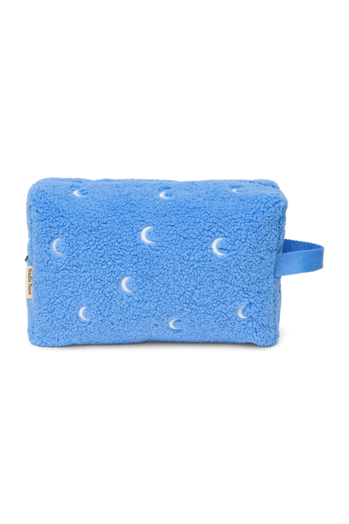 Teddy Toiletry Bag | Light Blue Moon