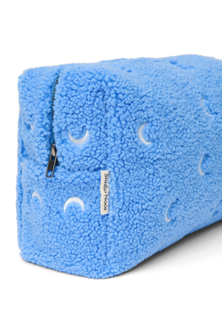 Teddy Toiletry Bag | Light Blue Moon