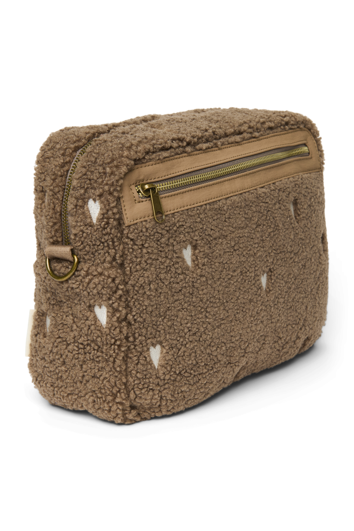 Teddy Stroller Organizer | Brown Hearts