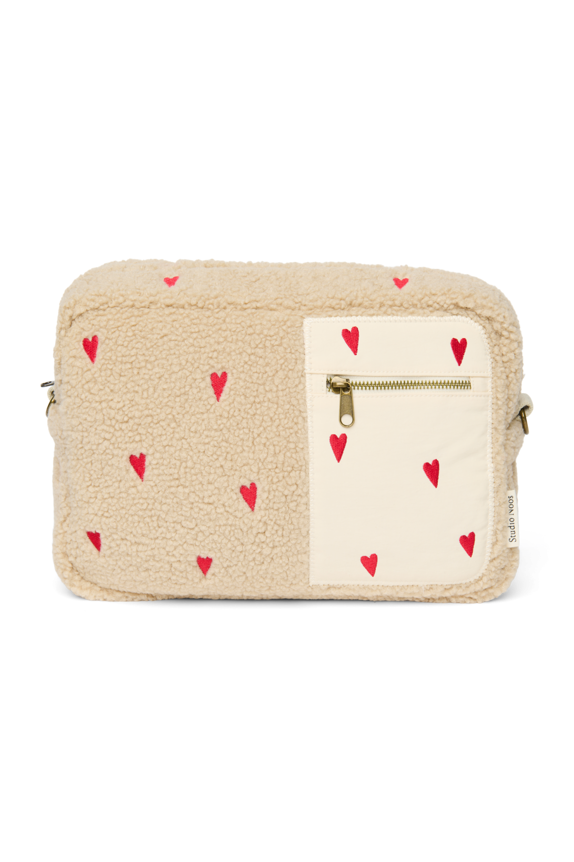 Teddy Stroller Organizer | Ecru Hearts