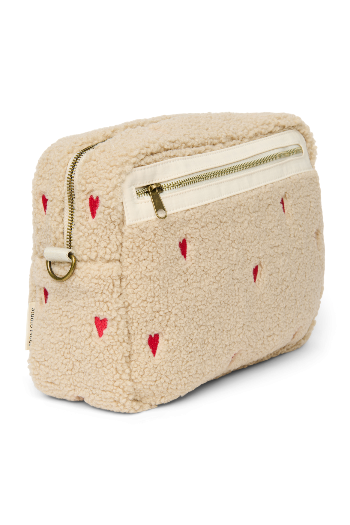 Teddy Stroller Organizer | Ecru Hearts