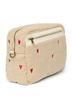 Teddy Stroller Organizer | Ecru Hearts