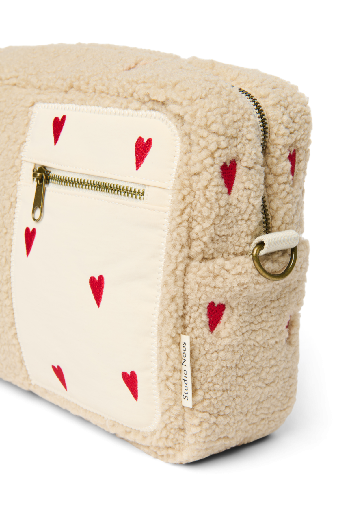 Teddy Stroller Organizer | Ecru Hearts