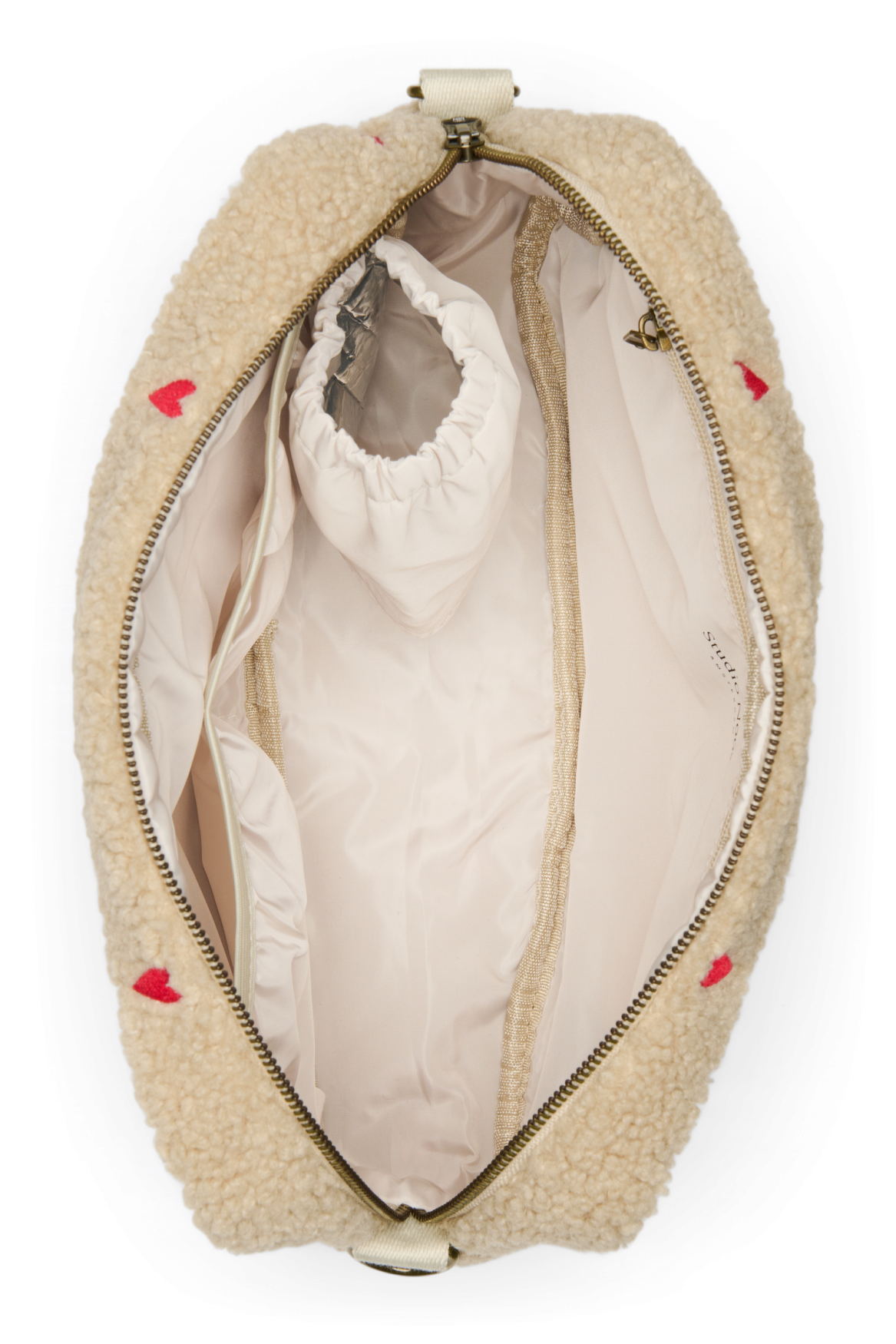 Teddy Stroller Organizer | Ecru Hearts