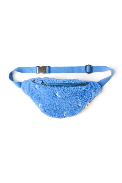 Teddy Mini Fanny Pack | Light Blue Moon