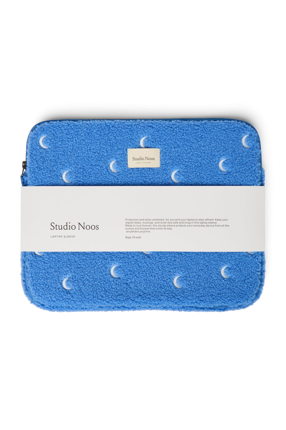 Teddy Laptop Sleeve 15 Inch | Light Blue Moon