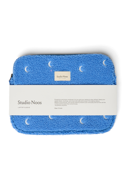 Teddy Laptop Sleeve 13 Inch | Light Blue Moon