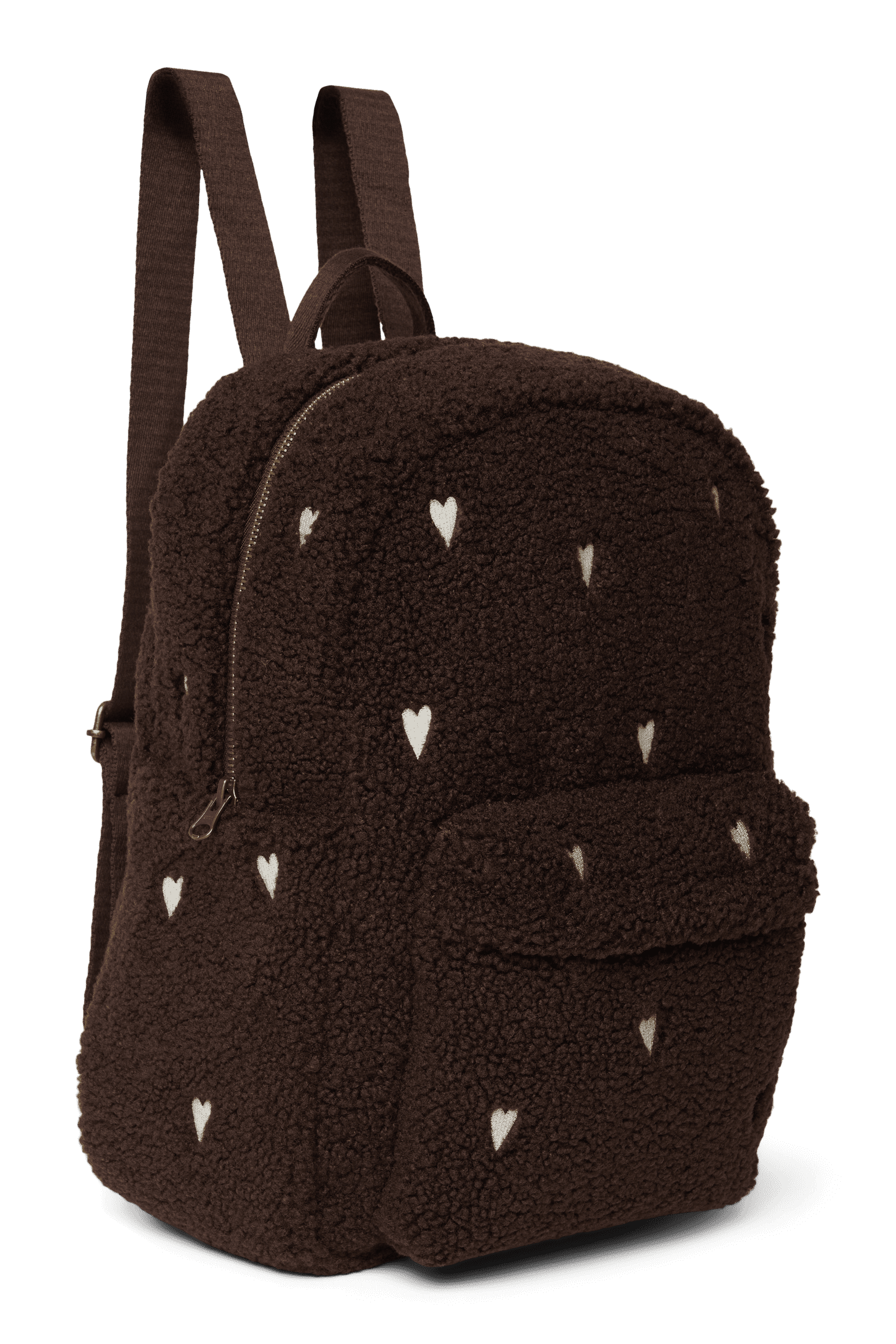 Teddy Midi Backpack | Chocolate Hearts
