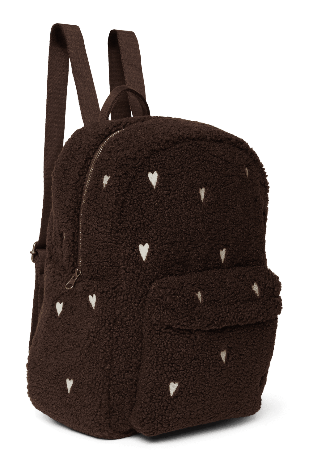 Teddy Midi Backpack | Chocolate Hearts