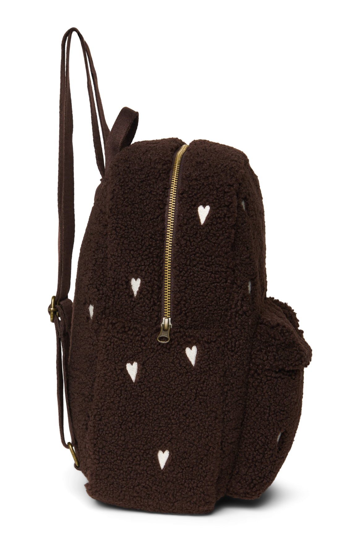 Teddy Midi Backpack | Chocolate Hearts