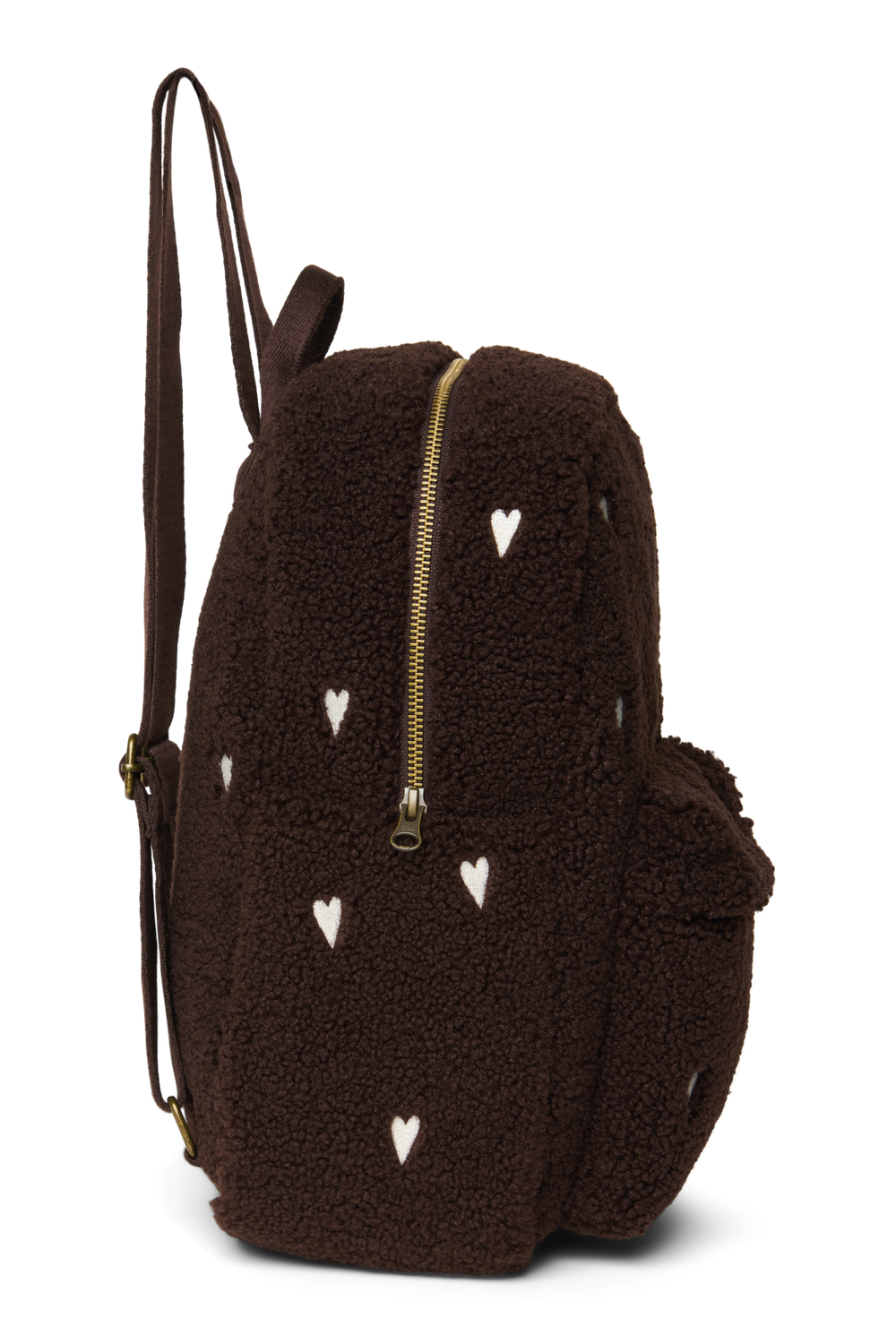 Teddy Midi Backpack | Chocolate Hearts
