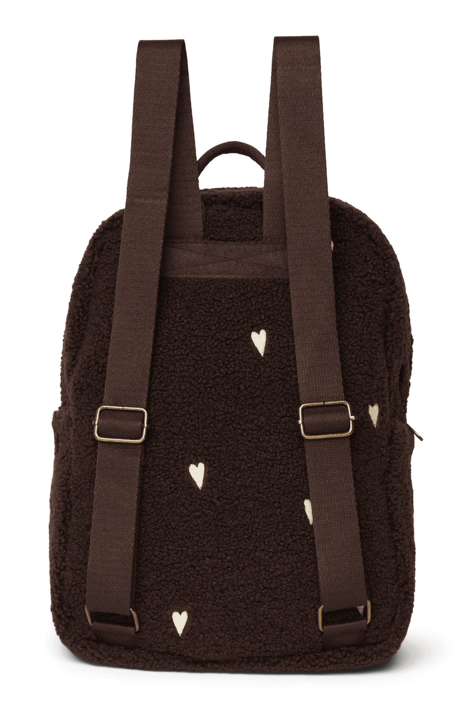 Teddy Midi Backpack | Chocolate Hearts