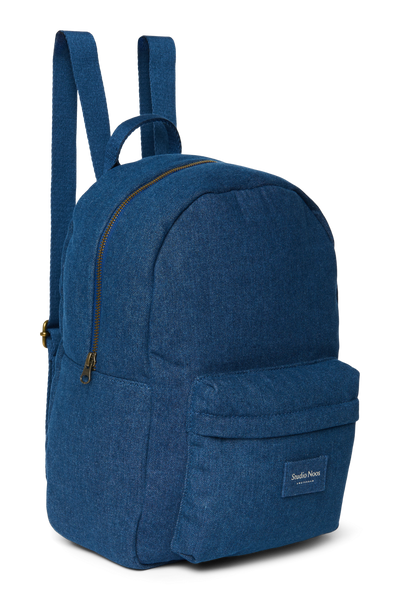 Denim Midi Backpack | Dark Blue