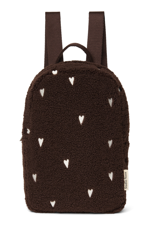 Teddy Mini Backpack | Chocolate Hearts