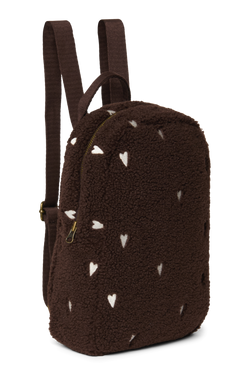 Teddy Mini Backpack | Chocolate Hearts