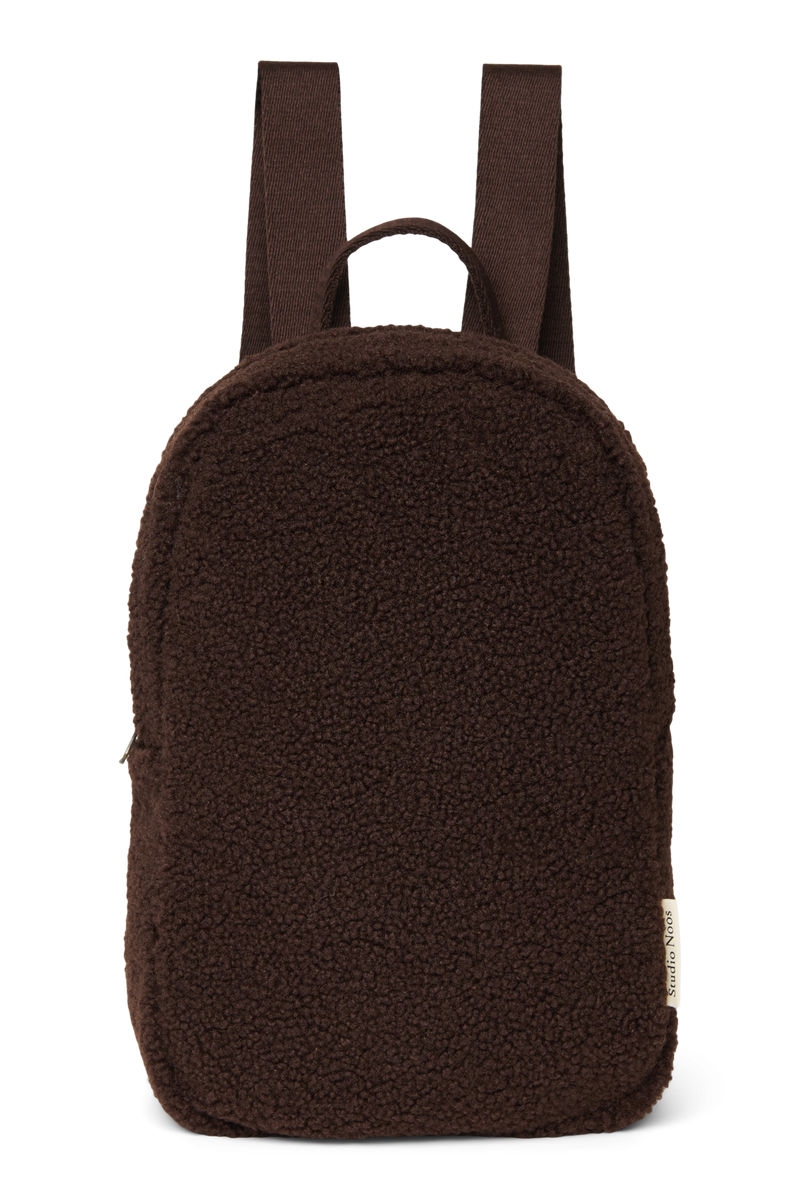 Teddy Mini Backpack, Chocolate