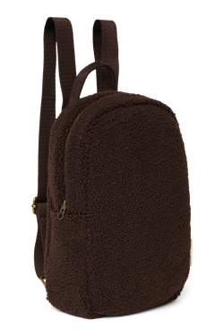 Teddy Mini-Rucksack | Schokobraun