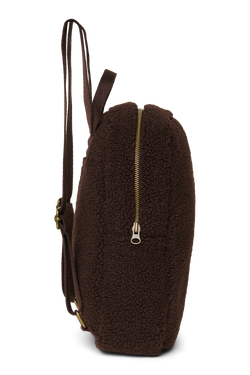 Teddy Mini-Rucksack | Schokobraun