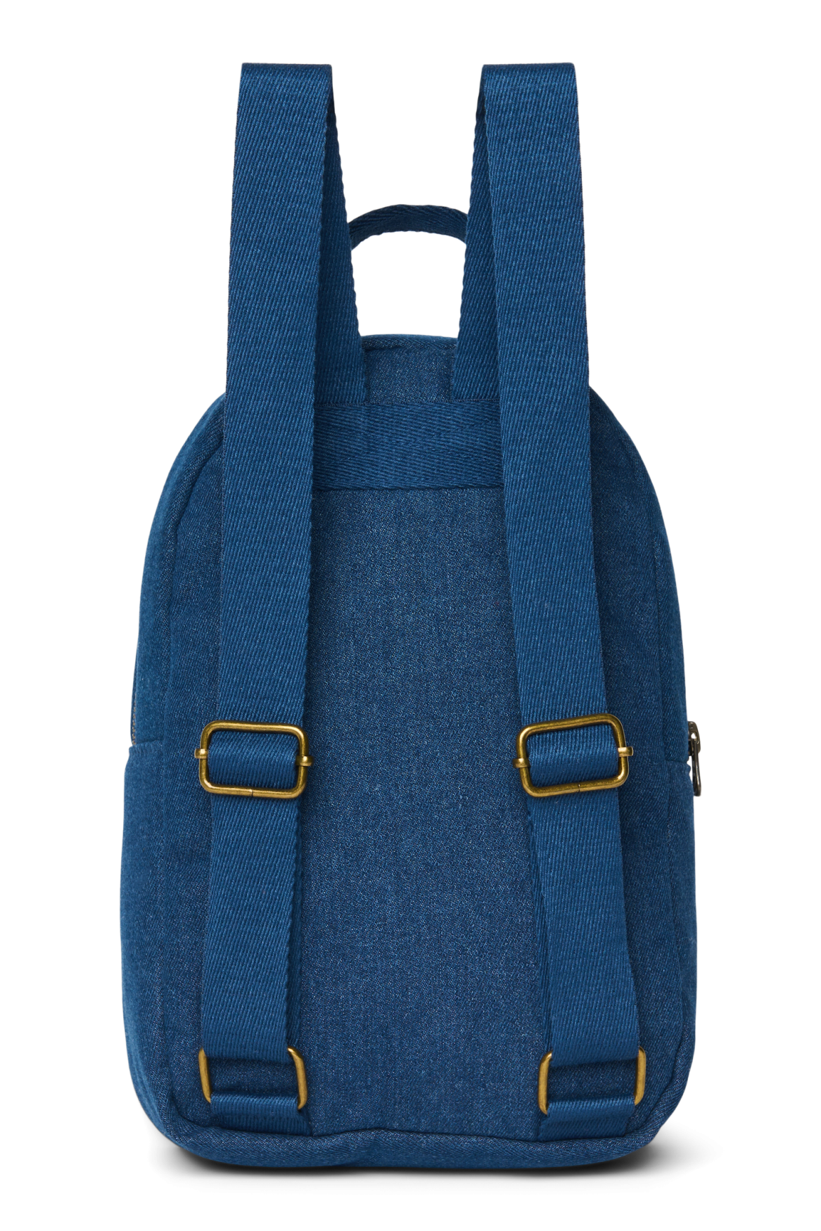 Denim Mini Backpack | Dark Blue