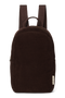 Rib Puffy Mini Backpack | Dark Brown